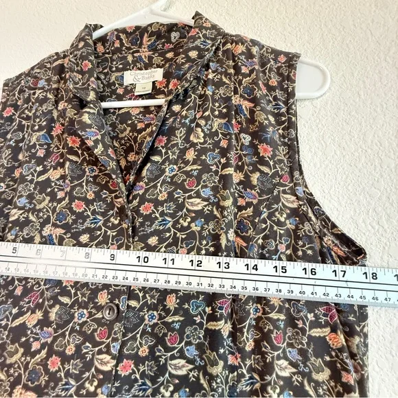 Vintage Floral Swing Dress by Christopher & Banks | Size 10 - Picture 9 of 16